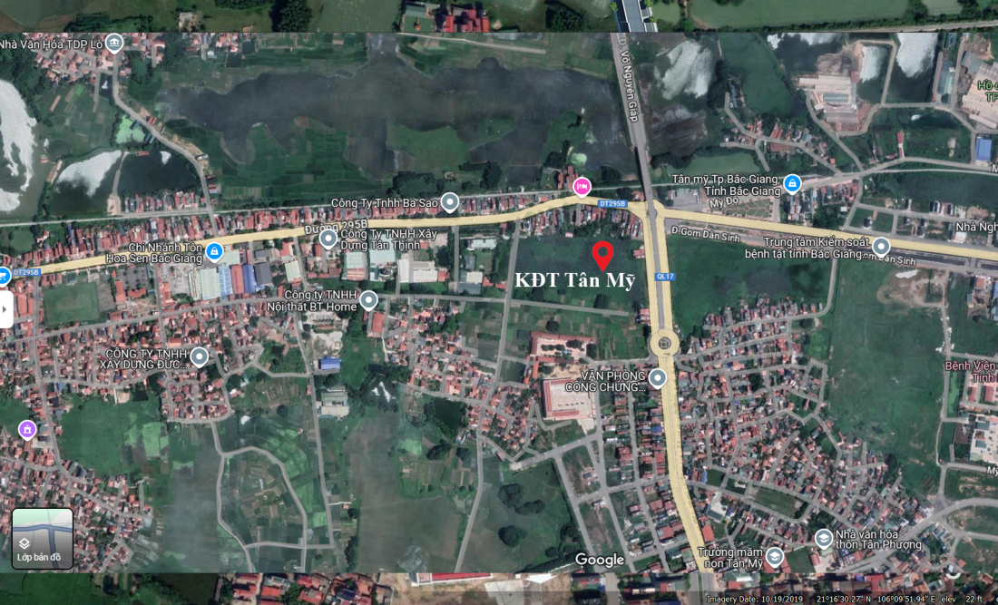 Thông tin chi tiết dự án Khu đô thị Tân Mỹ Bắc Giang