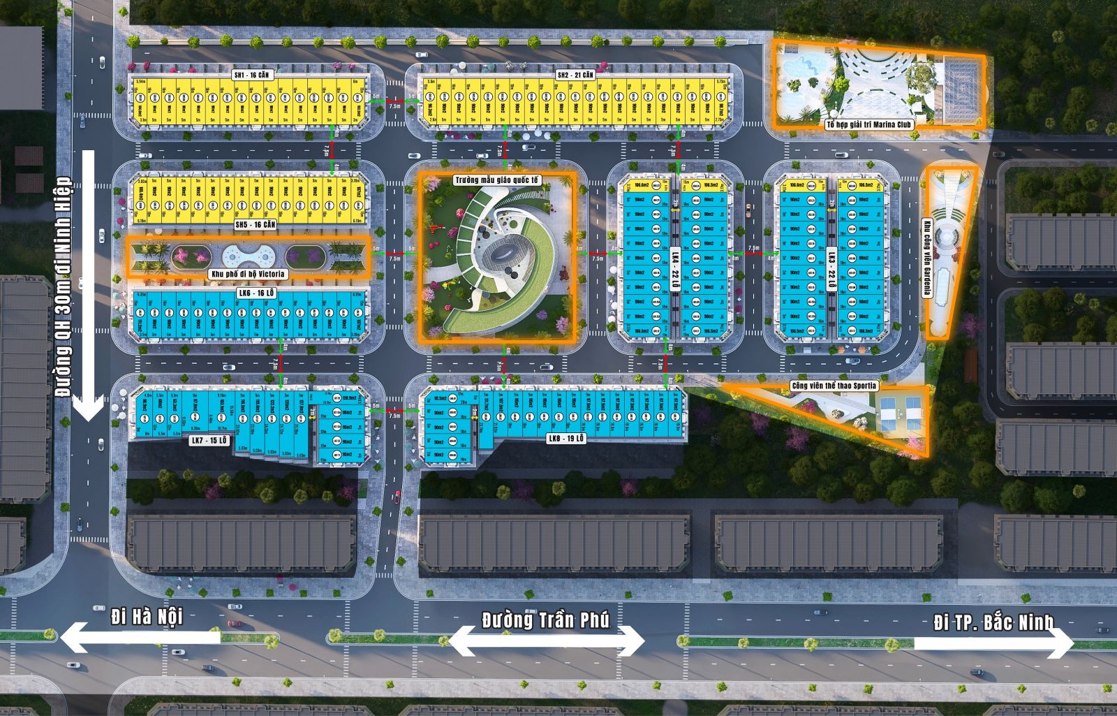 mặt bằng khang phát diamond central đình bảng