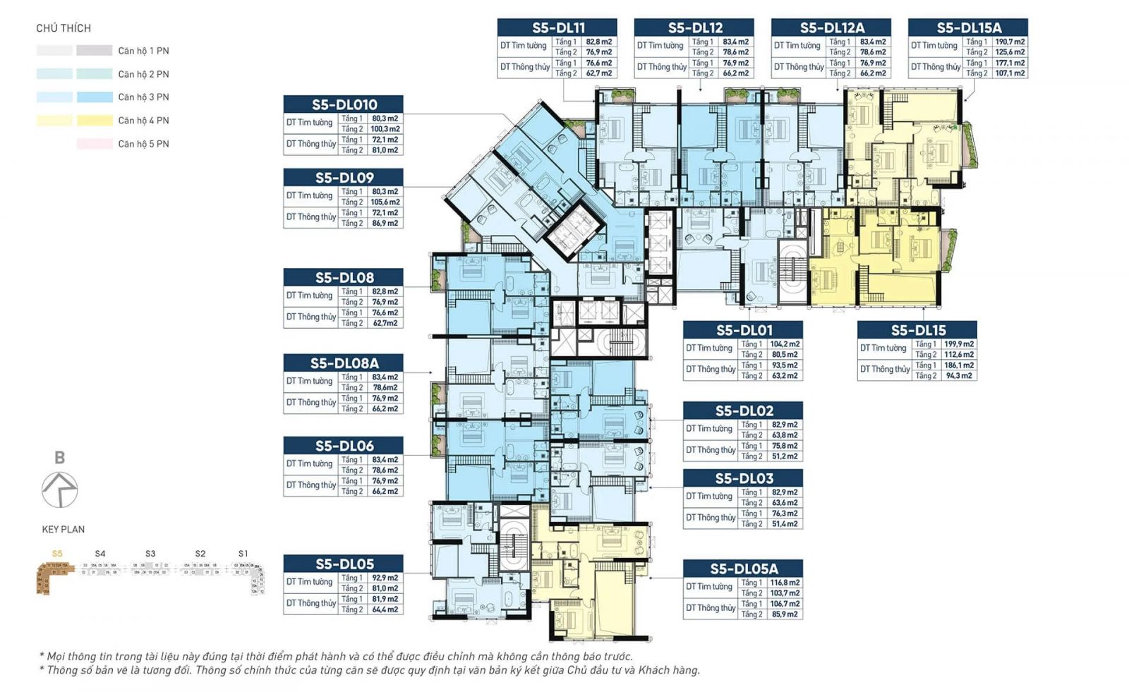 Mặt bằng Noble West Lake Ha Noi