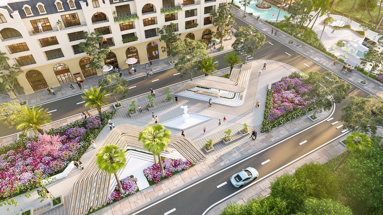 tiện ích khang phát diamond central đình bảng